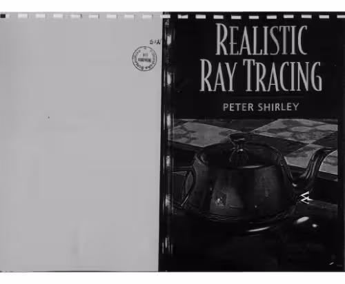 خرید و دانلود نسخه کامل کتاب Realistic ray tracing