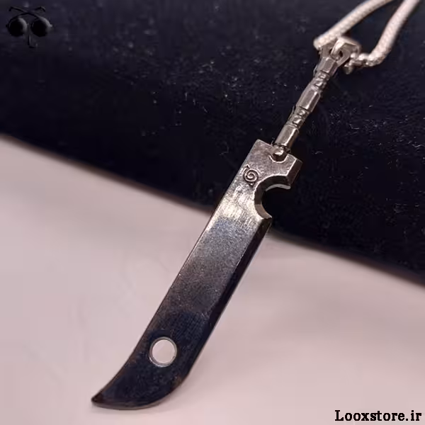گردنبند شمشیر زابوزا جذاب مشکی