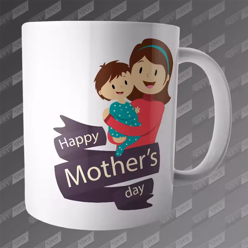 ماگ طرح Happy Mothers Day MG-455