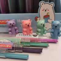 نوک اتود رنگی خرسی (مشکی نویس)