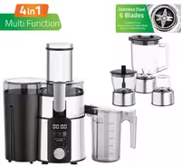 آبمیوه‌گیری دیجیتالی 4 کاره نوال مدل JCR-6197