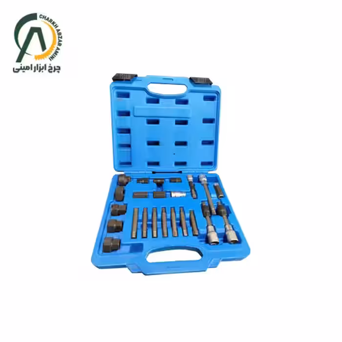 کیت 24 عددی ابزار تعمیر دینام و کمپرسور کولر الکا مدل D2001