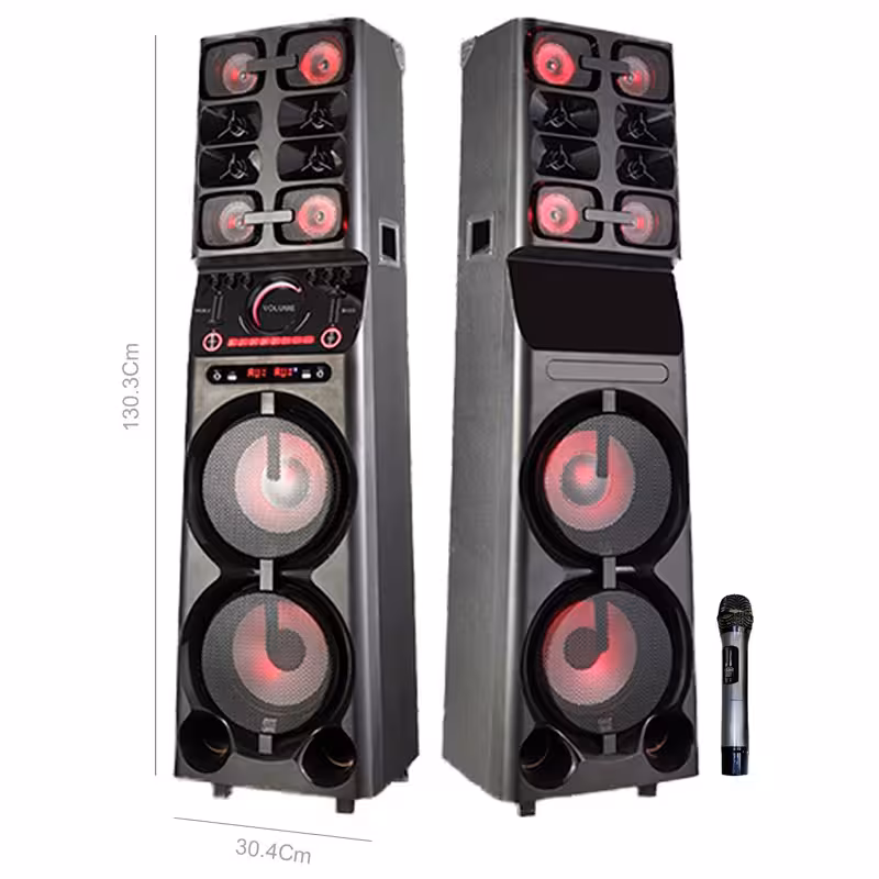 پخش کننده خانگی تسکو سری Trolley مدل TS-2096 به همراه میکروفون و ریموت کنترل