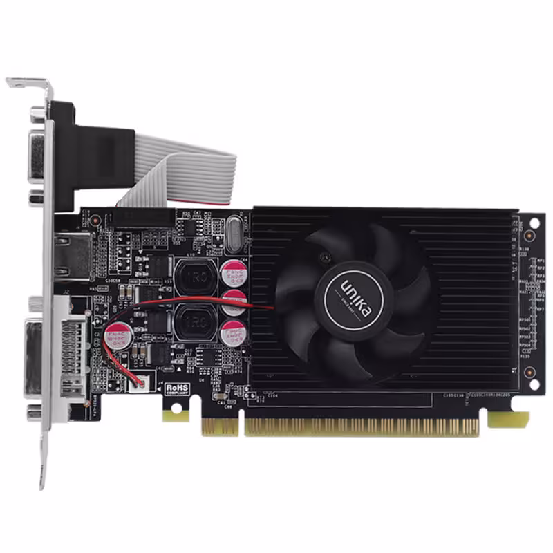 کارت گرافیک یونیکا مدل GeForce GT730 Speed Edition 2GD3 V7 با ظرفیت 2 گیگابایت از نوع DDR3