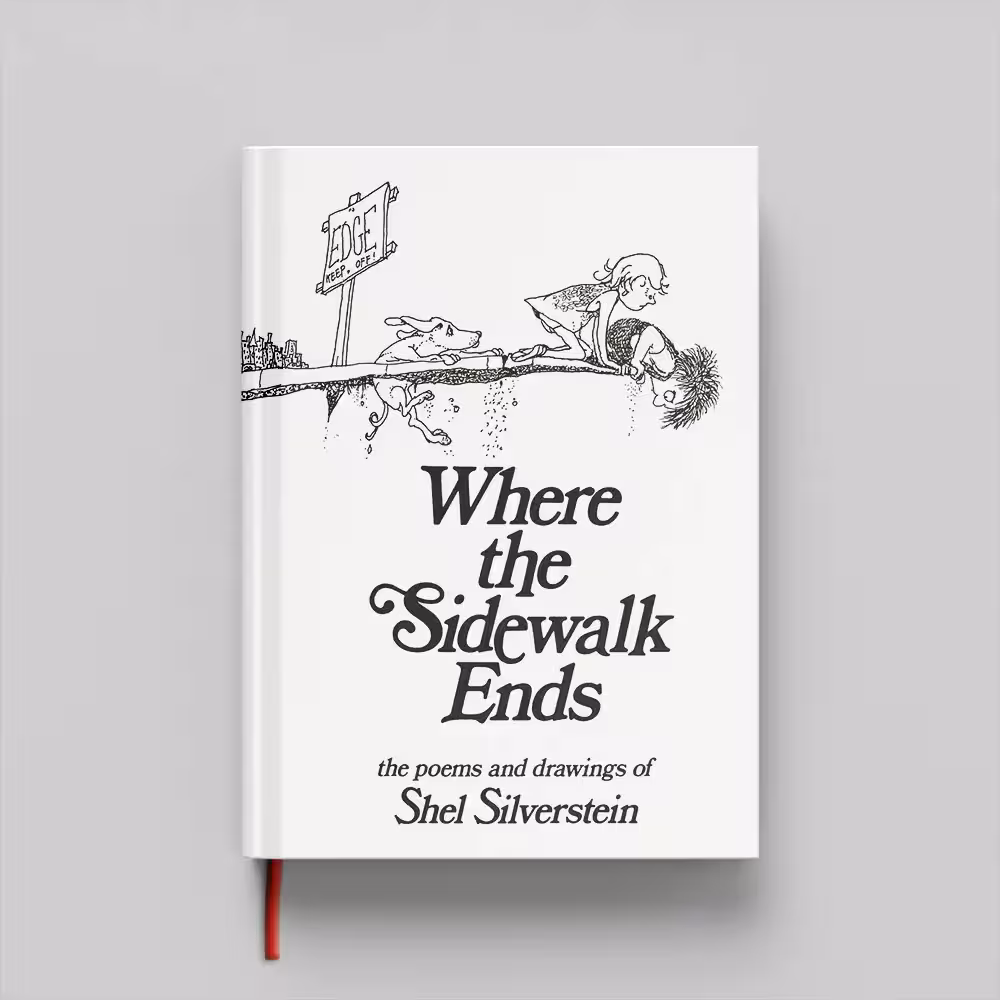 کتاب Where the Sidewalk Ends جلد سخت (HARDCOVER)