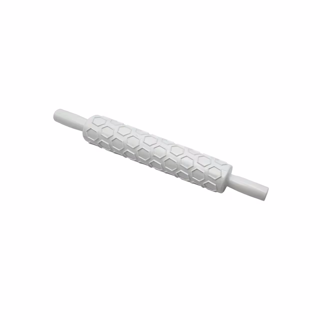 وردنه پلاستیکی مدل وکیوم طرح شش ضلعی کد 23