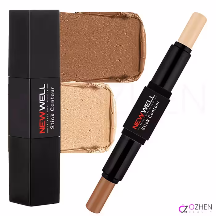 کانتور استیکی دو سر نیوول NEW WELL با دو رنگ روشن و تیره