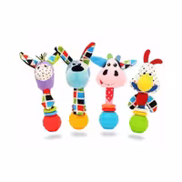 جغجغه سوسیسی حیوانات کودک