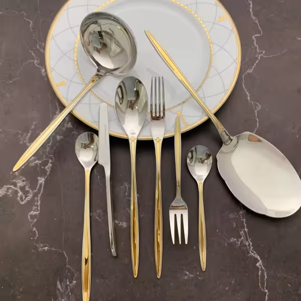 سرویس قاشق چنگال برگامو