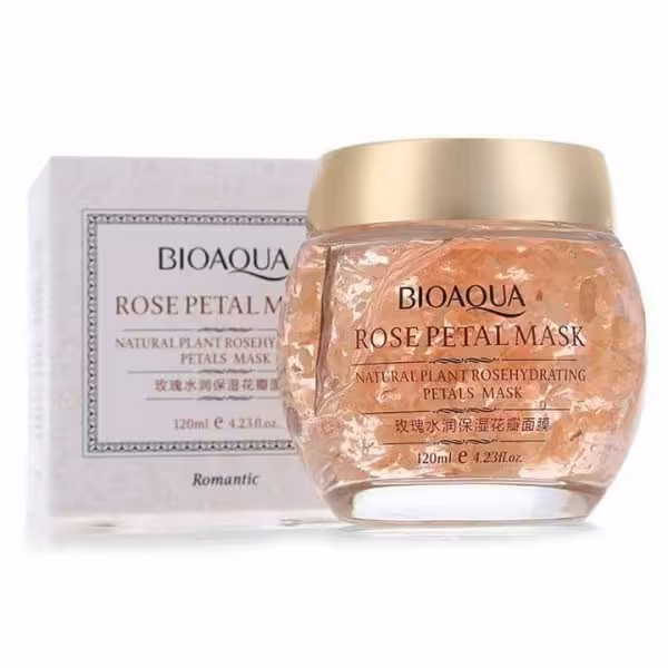 ماسک صورت گل رز بیوآکوا ضد چروک ابرسان روشن کننده /