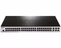 قیمت و خرید سوییچ مدیریتی 50 پورت   2 پورت SFP دی لینک مدل DES-3200-52 | نت ران
