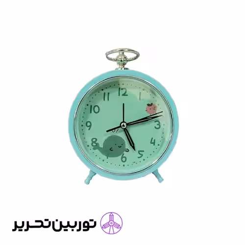 ساعت رومیزی گرد 656-46- سبز