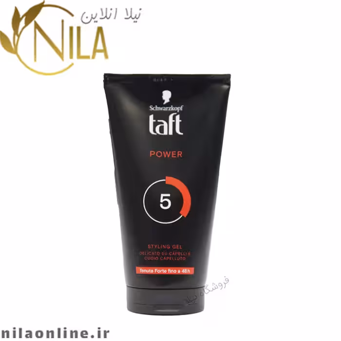 ژل مو شماره 5 مشکی تافت حجم 150 میلی لیتر