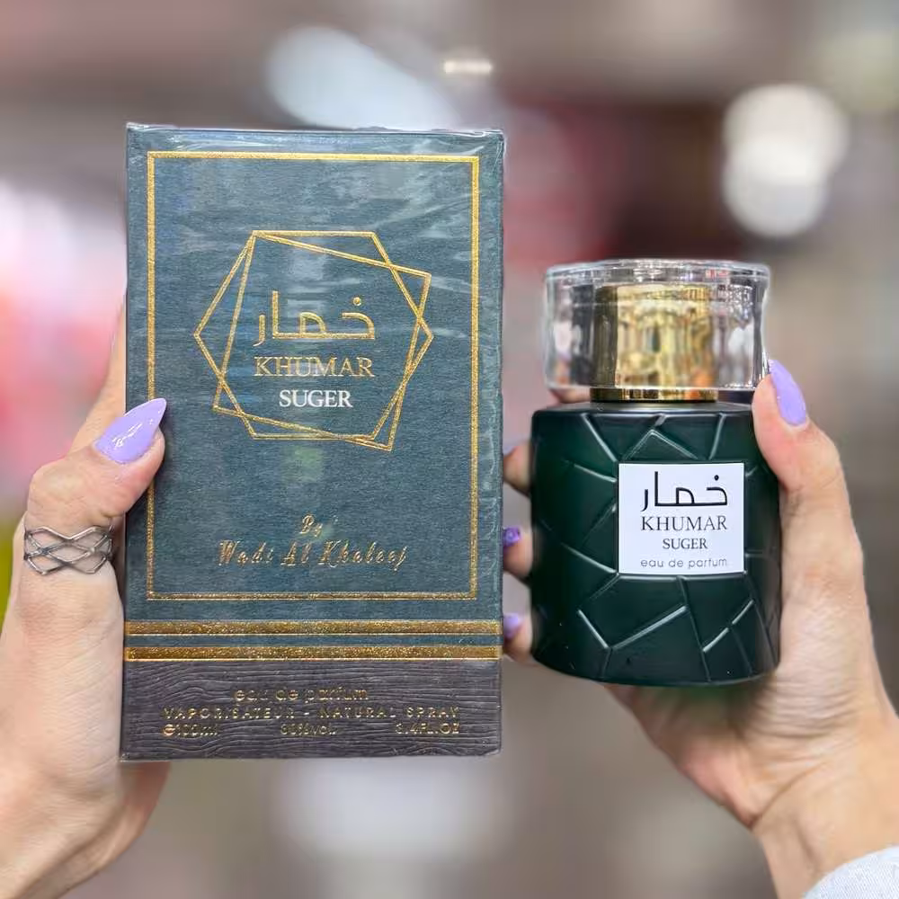 ادکلن خمار شوگر سبز وادی الخلیج 100میل