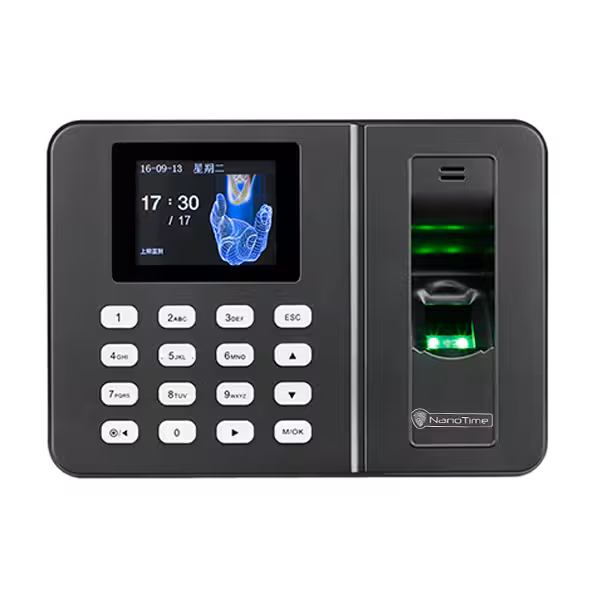 دستگاه حضور و غیاب اثر انگشتی نانوتایم مدل WL 112
