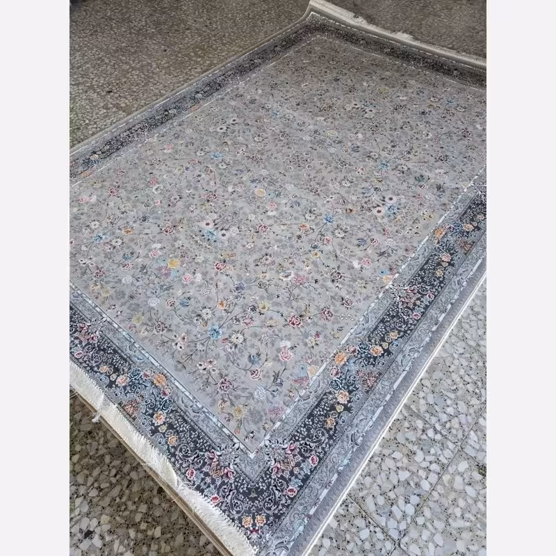 فرش ماشینی کاشان 1200شانه طرح کیمیای سعادت 6متری(باارسال رایگان)