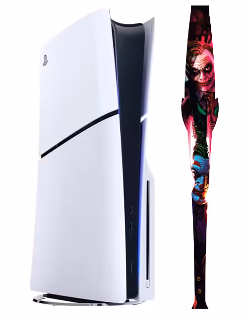 برچسب محافظ نوار میانی پی اس 5 اسلیم طرح جوکر کد A