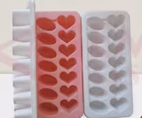 قالب یخ  قلبی