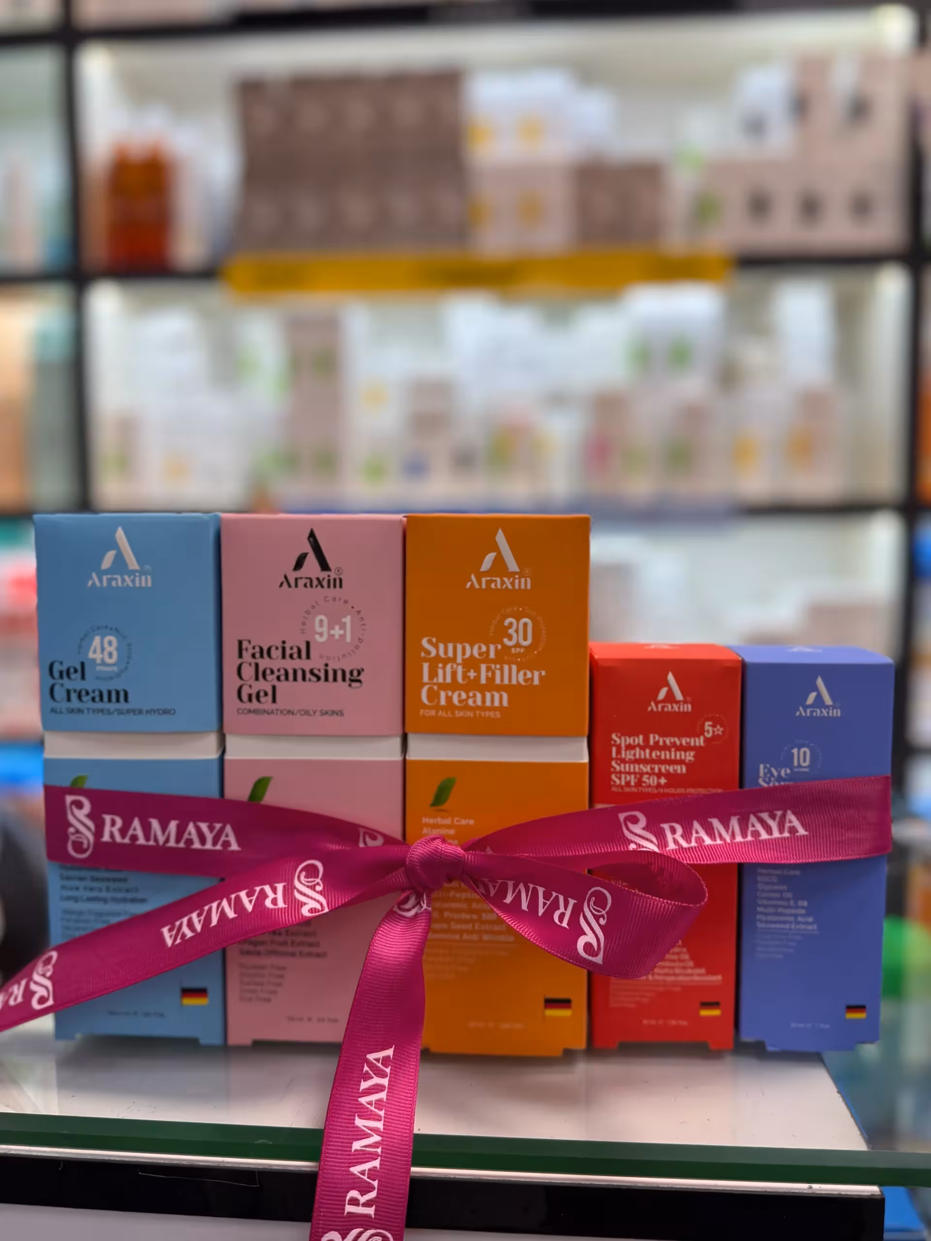 پک لاکچری آراکسین | مجموعه کامل مراقبت حرفه‌ای از پوست