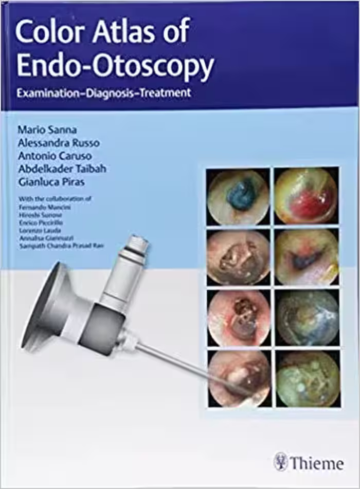 خرید و دانلود نسخه کامل کتاب Color Atlas of Endo-Otoscopy Examination-Diagnosis-Treatment