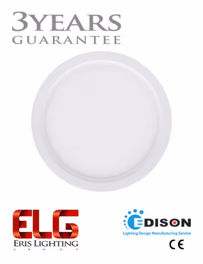 پنل روکار دایره ای 12 وات اس ام دی (Surface Panel)