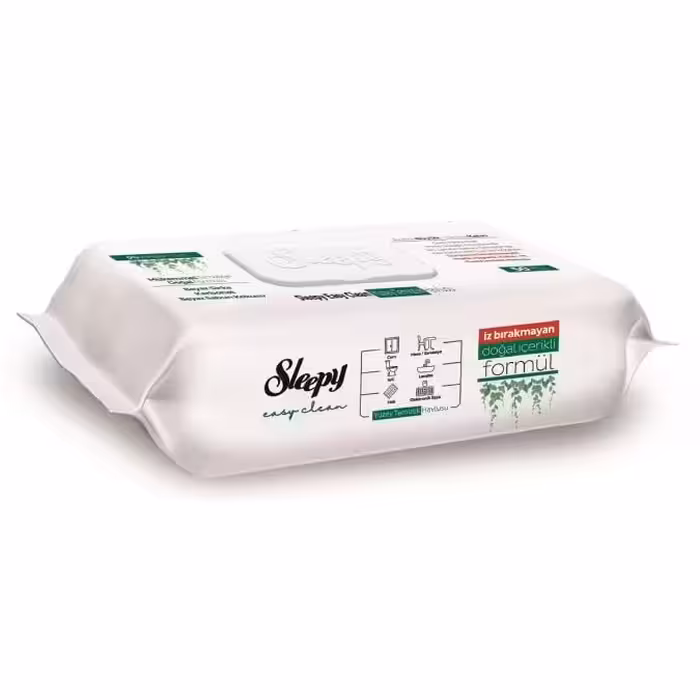 دستمال مرطوب همه کاره اسلیپی بسته 50 عددی