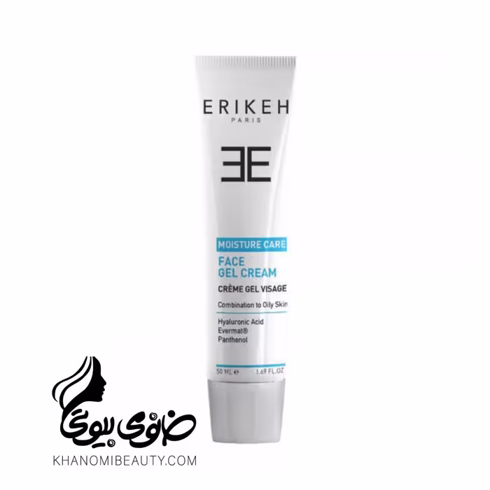 ژل کرم مرطوب کننده و آبرسان صورت پوست مختلط تا چرب 50 میل اریکه