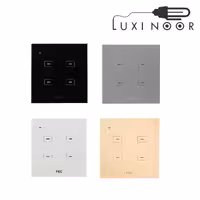 کلید لمسی مدرن 4پل اف ای سی مدل FEC-TS-04