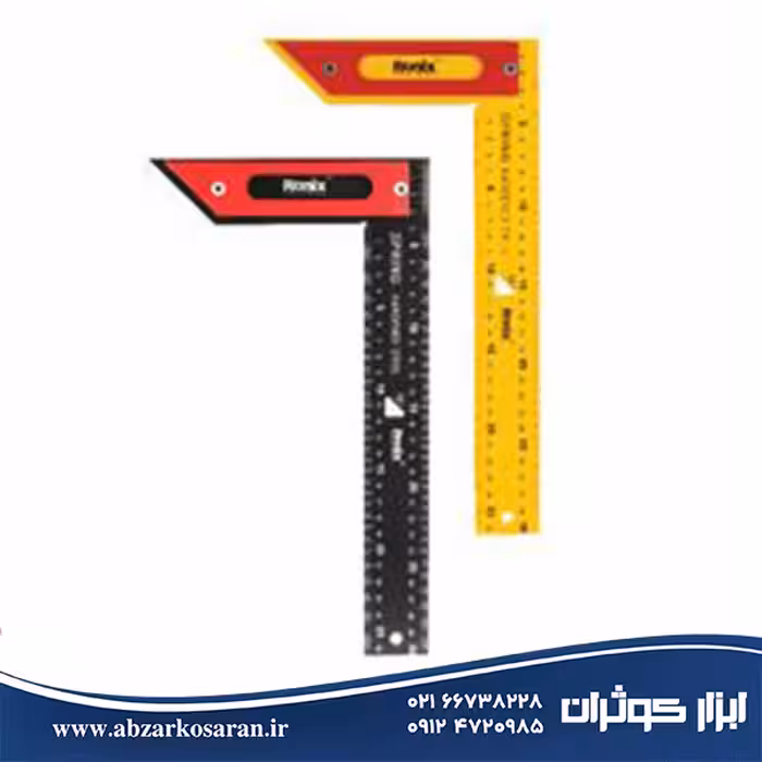 گونیای مهندسی لبه‌دار استیل 30 سانتی‌متری Ronix مدل RH-9762