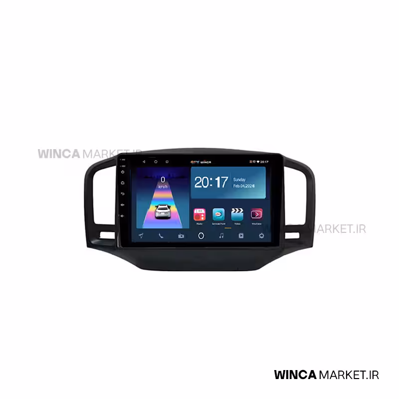 مانیتور اندروید ام جی 350 MG سری s300 نیو مدلRL855