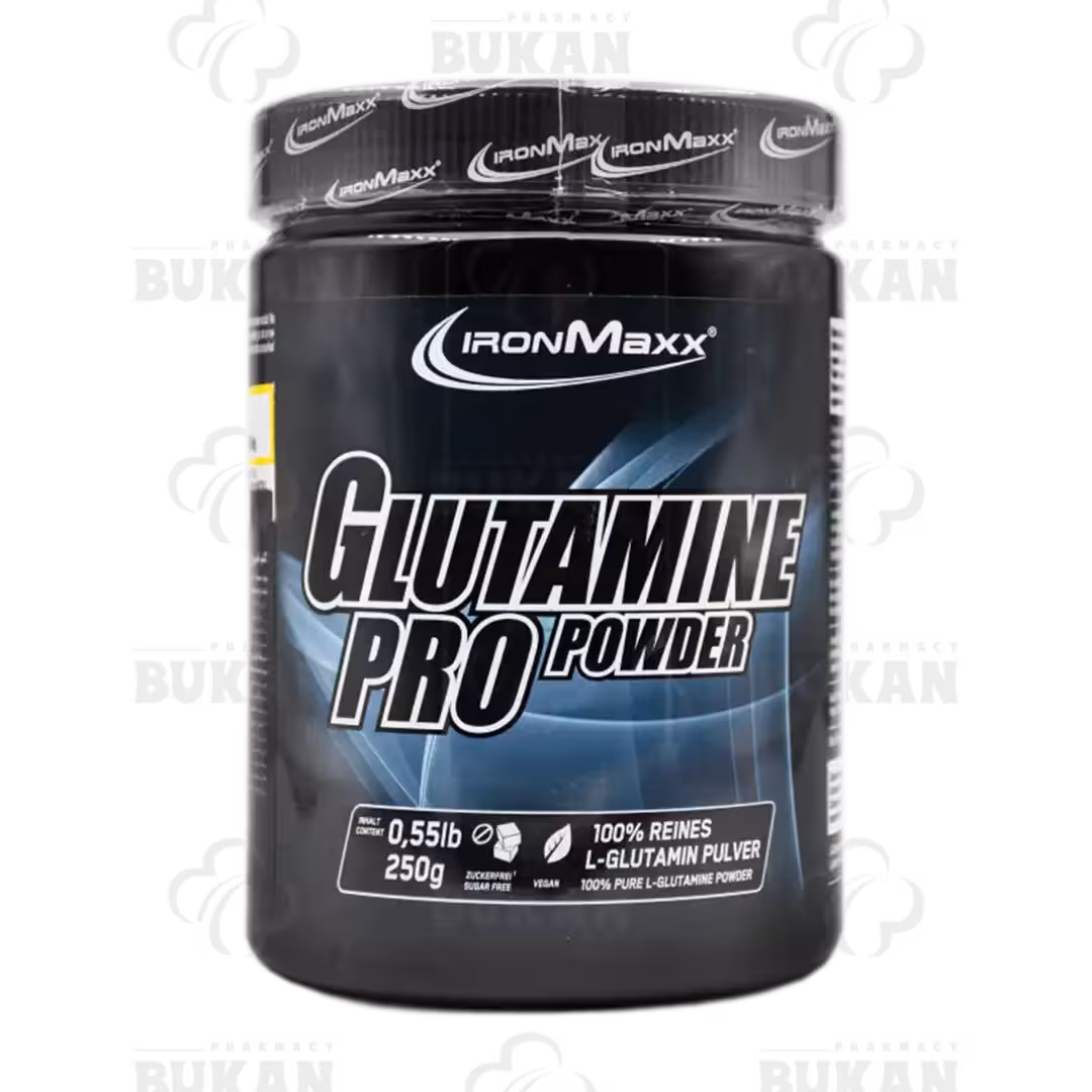 پودر گلوتامین پرو 250 گرمی آیرون مکس