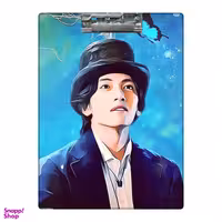 تخته شاسی بامبیلیپ طرح بازیگر کره ای جی چانگ ووک کد 2782806 سایز A4
