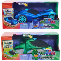 ماشین گروه شب نقاب PJ Masks Light Up Gekko-mobile Cat-Car 24898