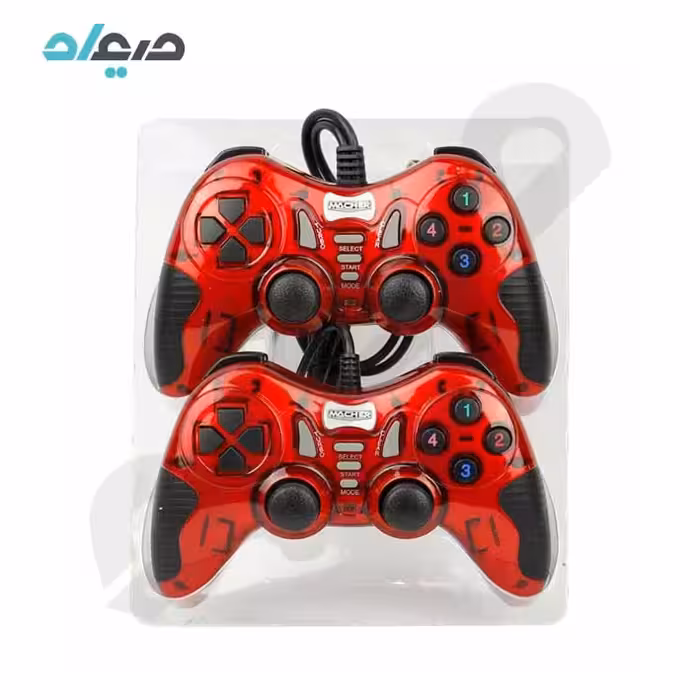 دسته بازی دوبل شوک فانتزی سیمی مچر مدل MR-61