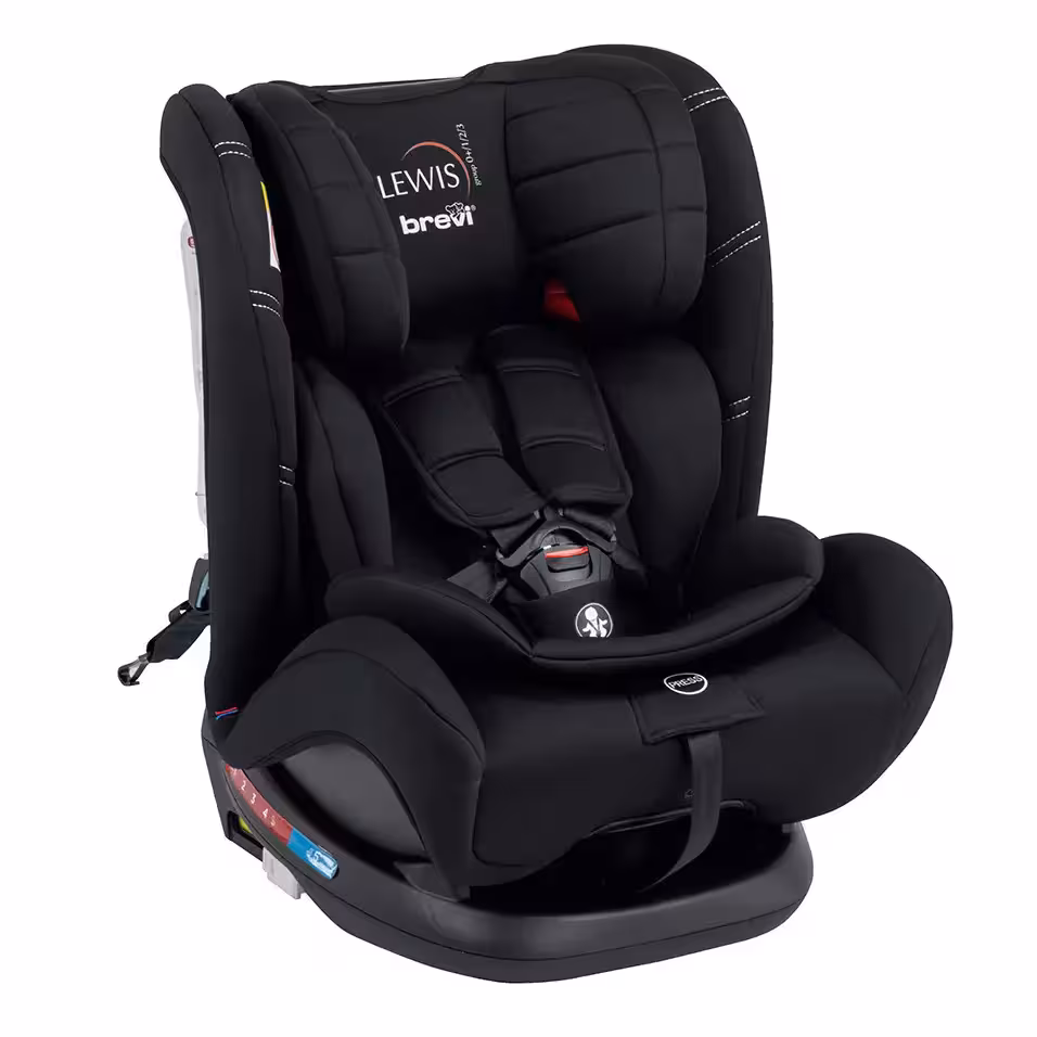 صندلی ماشین مشکی صفر تا 36 کیلو بروی Brevi مدل Lewis