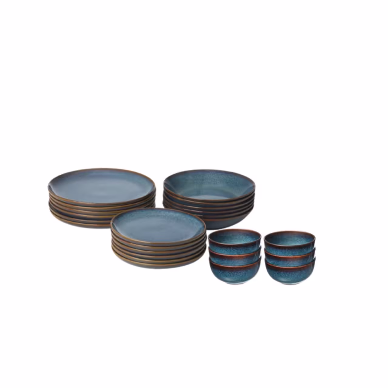 سرویس غذاخوری روستیک 24 پارچه ایکیا مدل GLADELIG