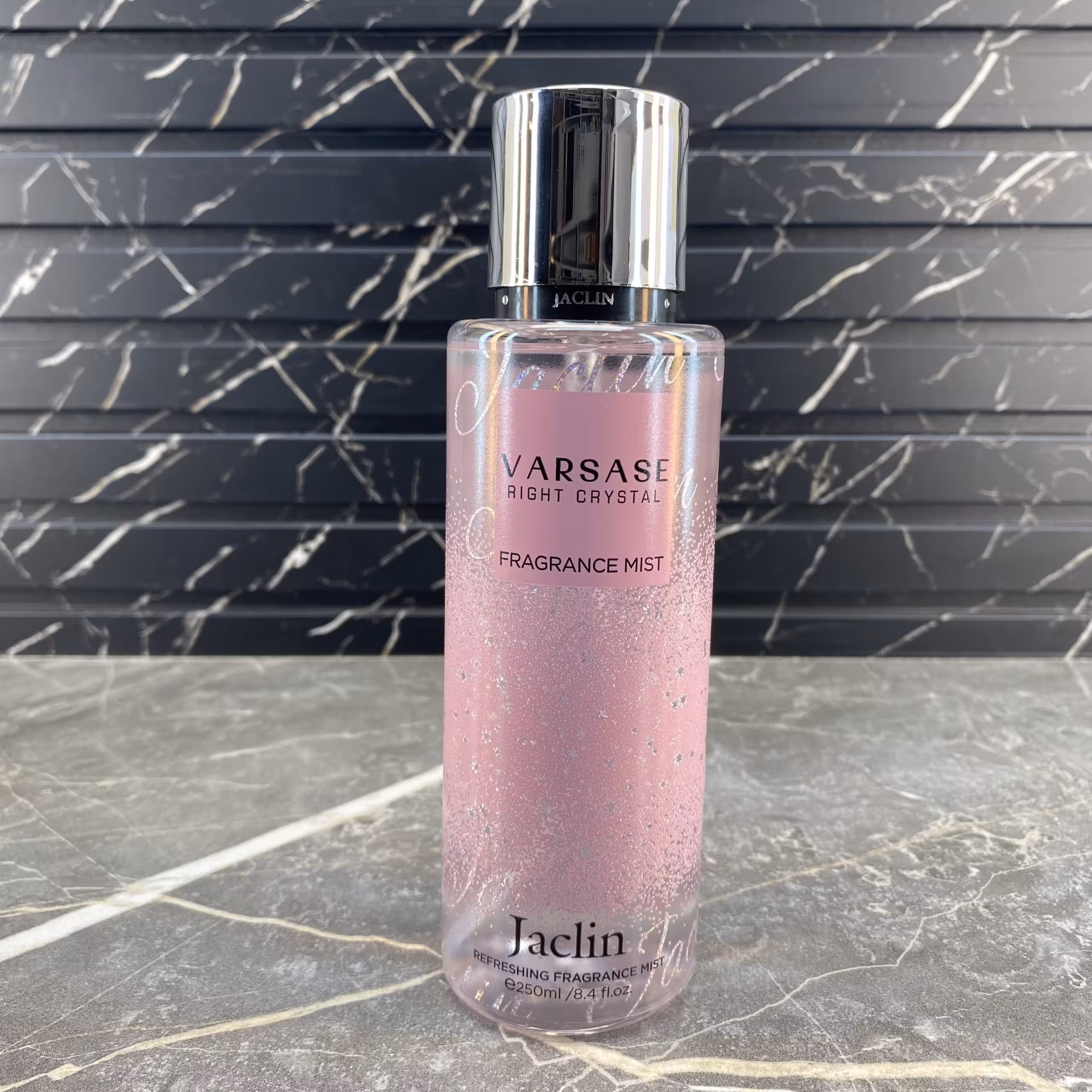 بادی اسپلش ورساچه برایت کریستال صورتی زنانه ژاکلین Jaclin حجم 250 میل