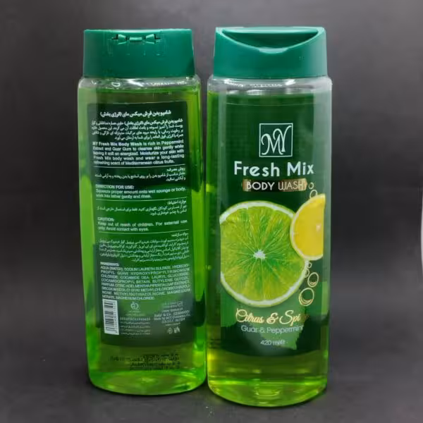 شامپو بدن مای سبز مدل Fresh Mix حجم 420 میلی لیتر