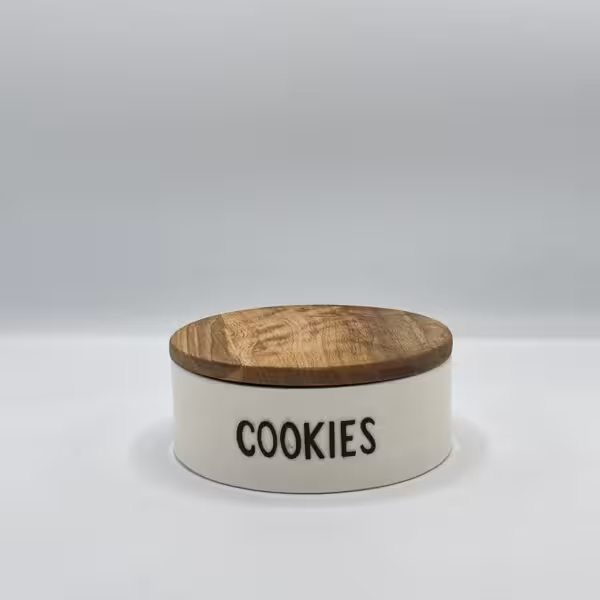 شکلات خوری تکست درب چوب cookies
