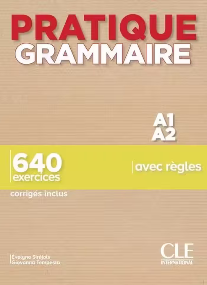 کتاب گرامر فرانسوی Pratique Grammaire – Niveaux A1/A2