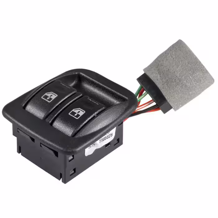 کلید شیشه بالابر سمت راننده خودرو وارون مدل P-281 مناسب برای پراید X100