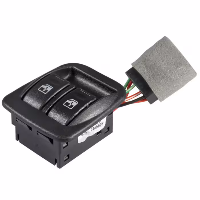 کلید شیشه بالابر سمت راننده خودرو وارون مدل P-281 مناسب برای پراید X100