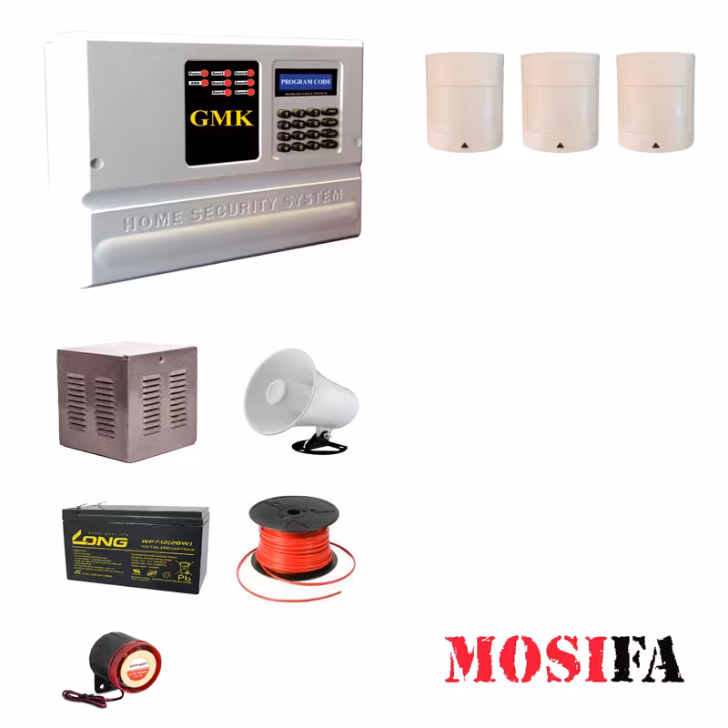 پکیج دزدگیر اماکن GMK سیمکارتی مدل GM_PR3