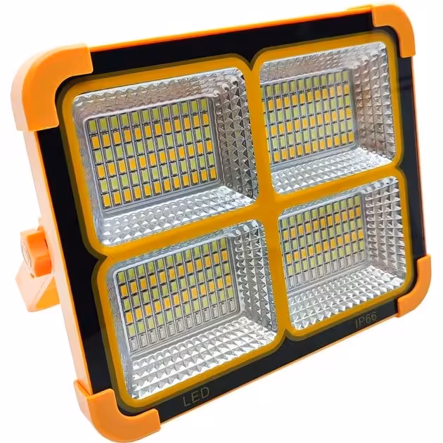 پروژکتور شارژی و خورشیدی SOLAR LED LIGHT دارای پاوربانک ip66
