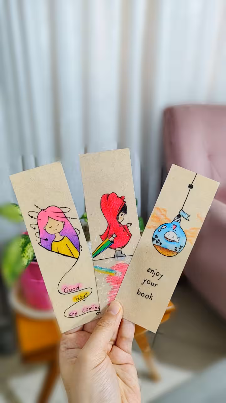 بوک مارک نقاشی