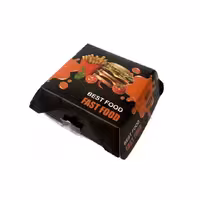 جعبه همبرگری صدفی ایندربرد کارتن 250 عددی