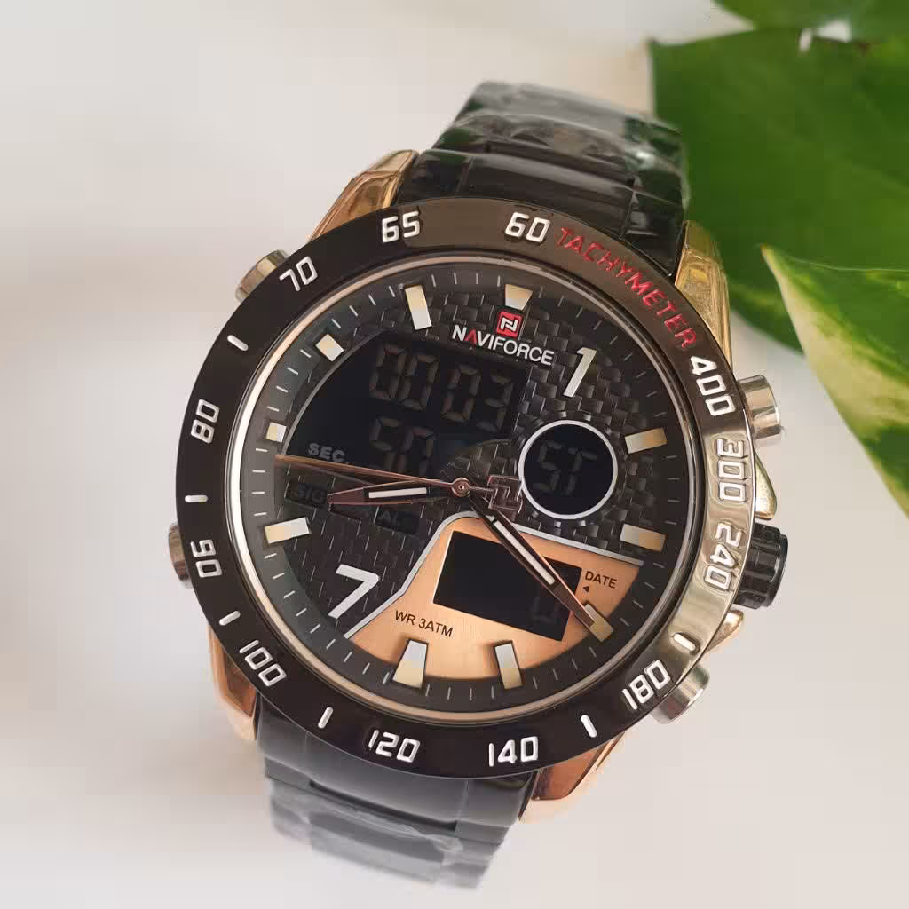 ساعت مچی مردانه ناویفورس اورجینال دوزمانه Naviforce 