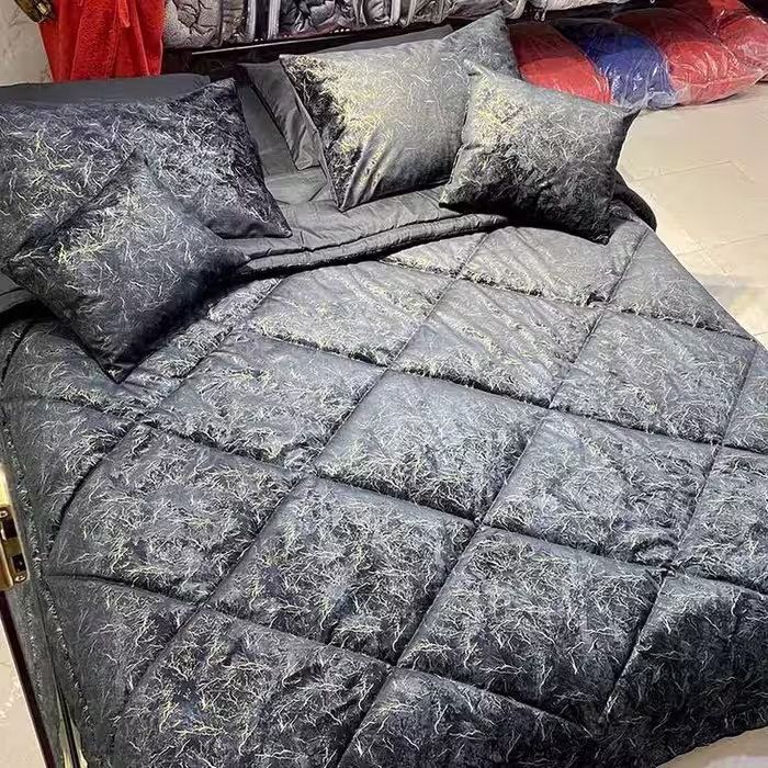 روتختی مخمل طلاکوب 8تکه