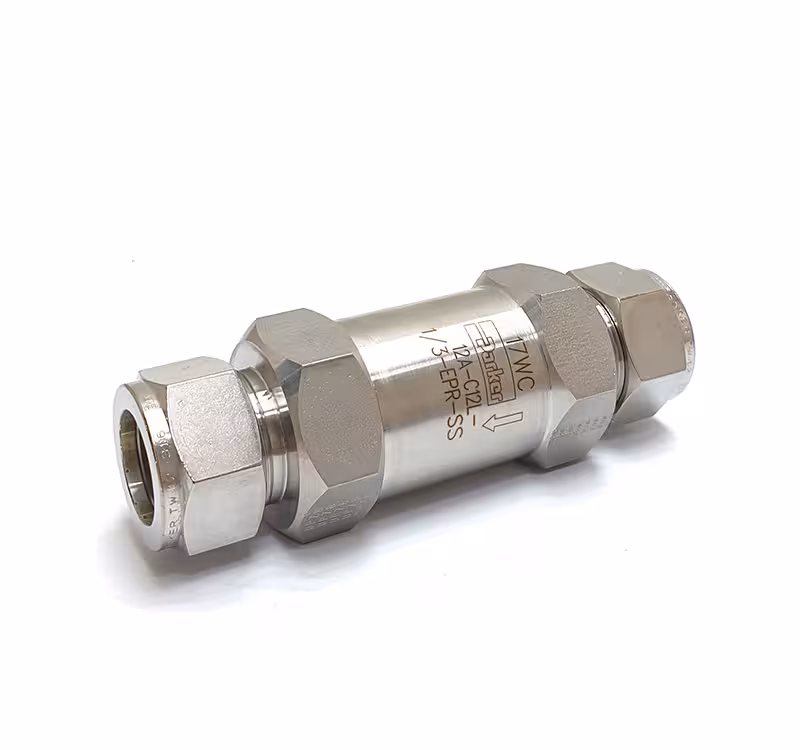 چک ولو خطی 3/4 اینچ پارکر آمریکا مدل Parker-12A-C12L-1/3-EPR SS