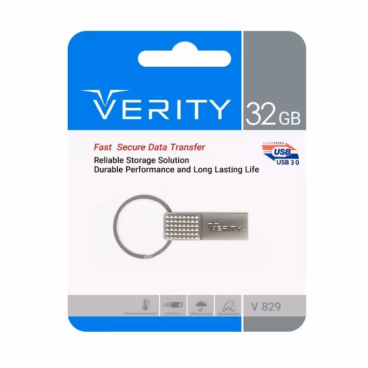 فلش 32 گيگ VERITY مدل USB3.0 V829